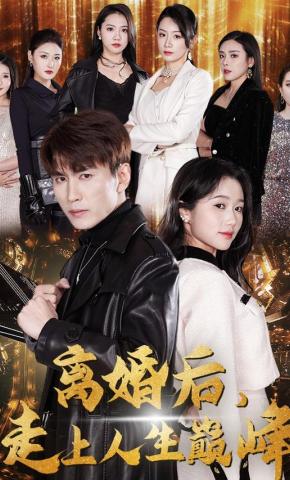 短剧《离婚后，走上人生巅峰》海报