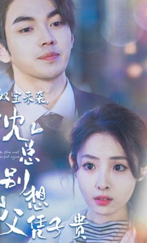 短剧《双宝来袭，沈总别想父凭子贵》海报