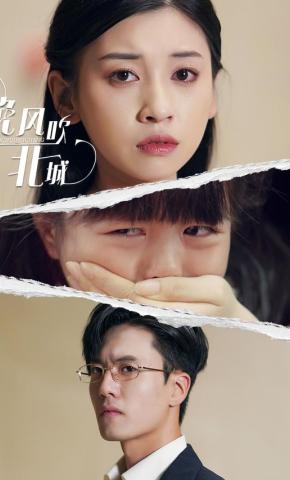 短剧《晚风吹北城》海报