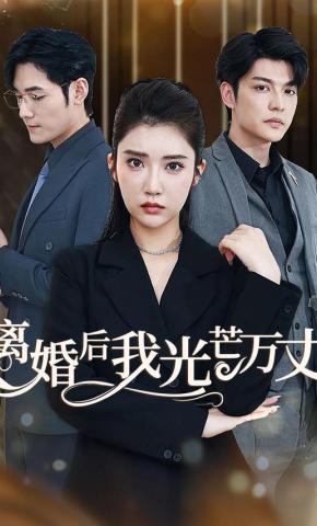 短剧离婚后我光芒万丈海报