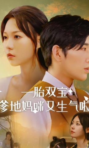 短剧《一胎双宝爹地妈咪又生气啦》海报