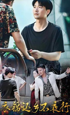 短剧衣锦还乡不夜行海报