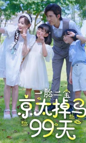 短剧《一胎二宝：京太掉马99天》海报