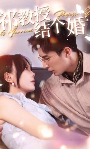 短剧祁教授结个婚海报