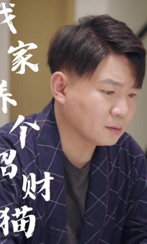 短剧我家养个招财猫海报