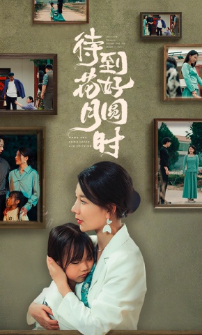 短剧《待到花好月圆时》海报