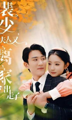 短剧《裴少，夫人又离家出走了》海报