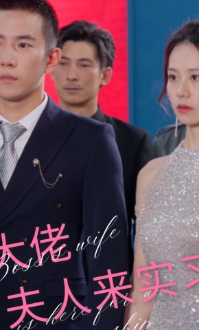 短剧《大佬夫人来实习》海报