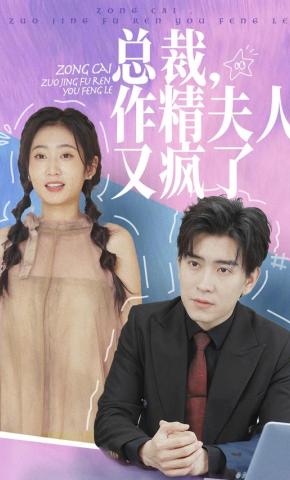 短剧总裁，作精夫人又疯了海报