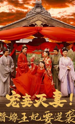 短剧《宠妾灭妻！替嫁王妃要逆袭》海报