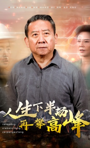 短剧《人生下半场再攀高峰》海报