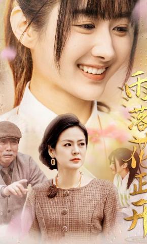 短剧雨落花正开海报