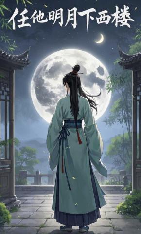 短剧《任他明月下西楼》海报