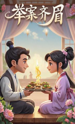 短剧《举案齐眉》海报