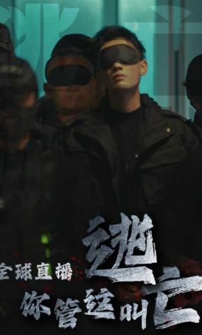 短剧《全球直播，你管这叫逃亡？》海报