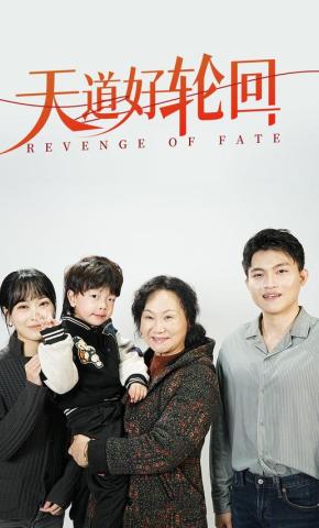 短剧《天道好轮回》海报