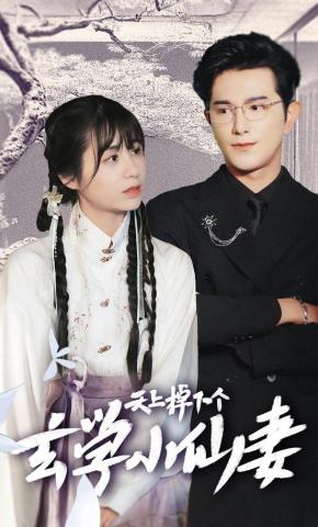 短剧《天上掉下个玄学小仙妻》海报