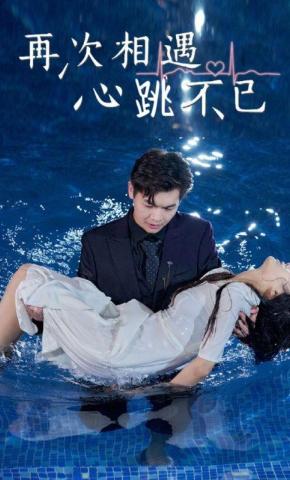 短剧《再次相遇，心跳不已》海报