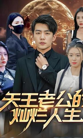 短剧《天王老公的灿烂人生》海报