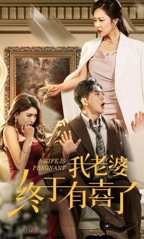 短剧《我老婆终于有喜了》海报