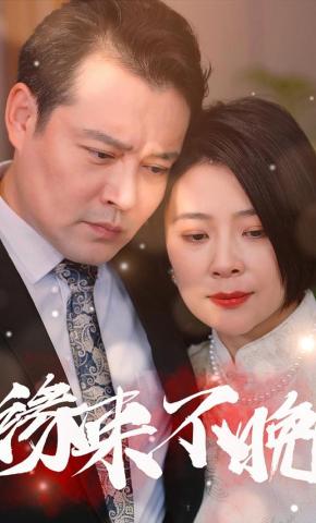 短剧《缘来不晚》海报