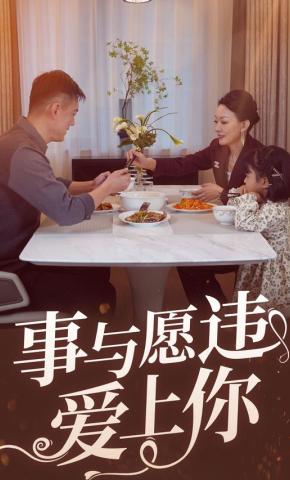 短剧《事与愿违爱上你》海报