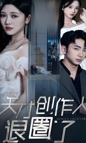 短剧《天才创作人退圈了》海报