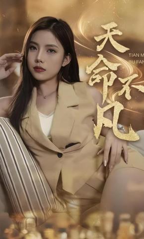 短剧《天命不凡》海报