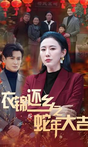 短剧衣锦还乡之蛇年大吉海报