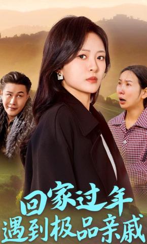 短剧《回家过年遇到极品亲戚》海报