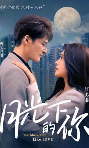 短剧《月光下的你》海报