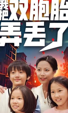短剧《我把双胞胎弄丢了》海报