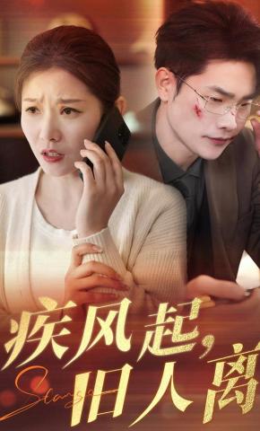 短剧《疾风起，旧人离》海报