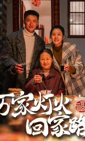 短剧《万家灯火回家路》海报