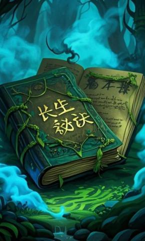 短剧《长生秘诀》海报