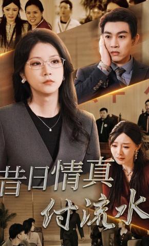 短剧《昔日情真付流水》海报