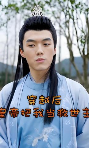 短剧《穿越后，皇帝把我当救世主》海报