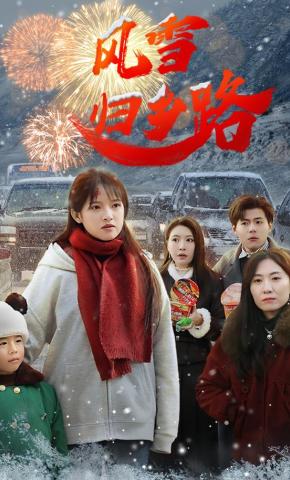 短剧《风雪归乡路》海报