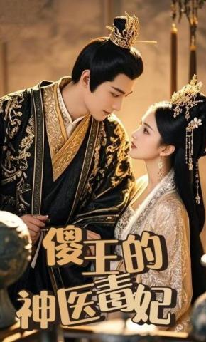 短剧《傻王的神医毒妃》海报