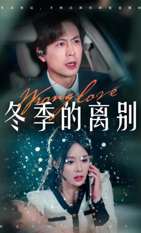 短剧《冬季的离别》海报