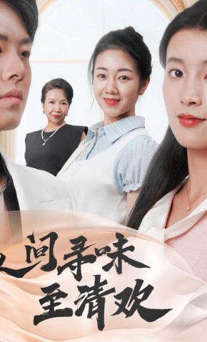 短剧《人间寻味至清欢》海报