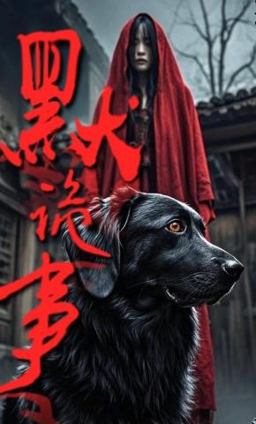 短剧《黑犬诡事》海报