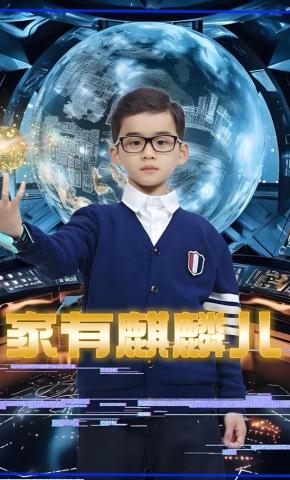 短剧《家有麒麟儿》海报