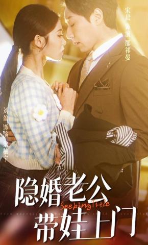 短剧隐婚老公带娃上门海报