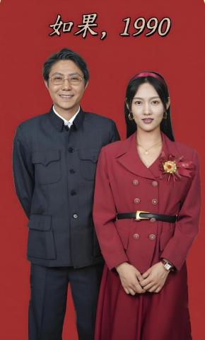 短剧《如果，1990》海报