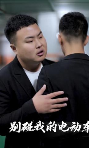 短剧《别碰我的电动车》海报