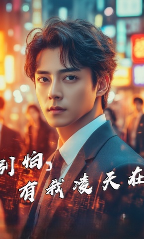 短剧《别怕，有我凌天在》海报