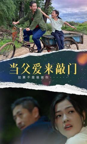 短剧《当父爱来敲门》海报