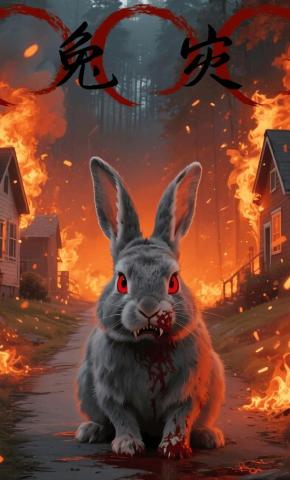 短剧《兔灾》海报