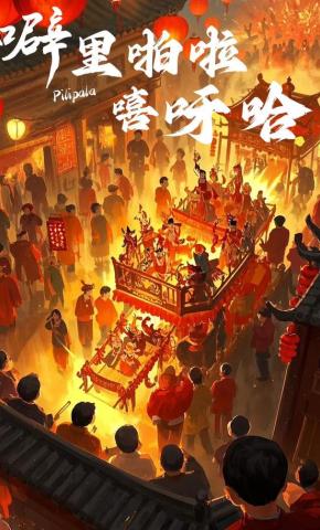 短剧《噼里啪啦嘻呀哈》海报